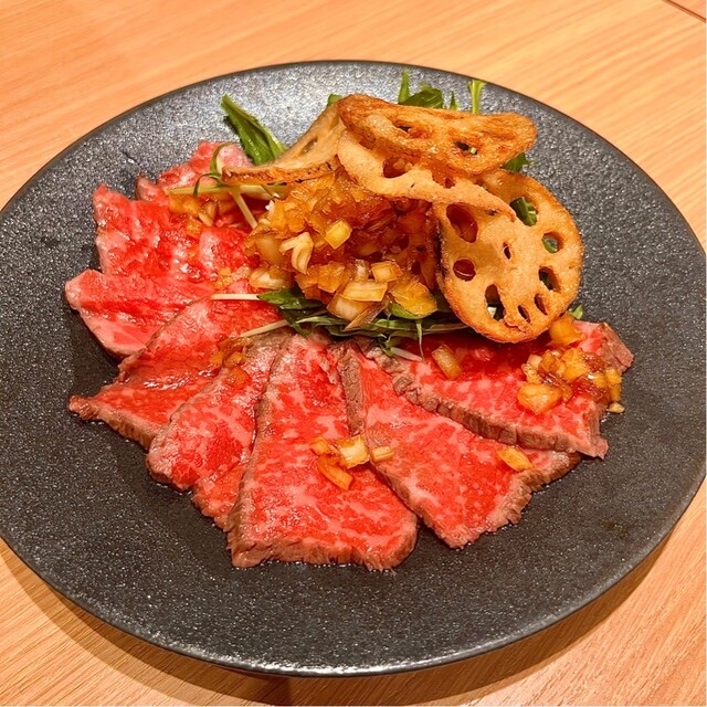 和牛サラダ~玉葱醤油