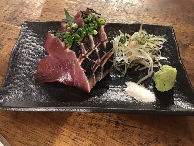 カツオの塩タタキ