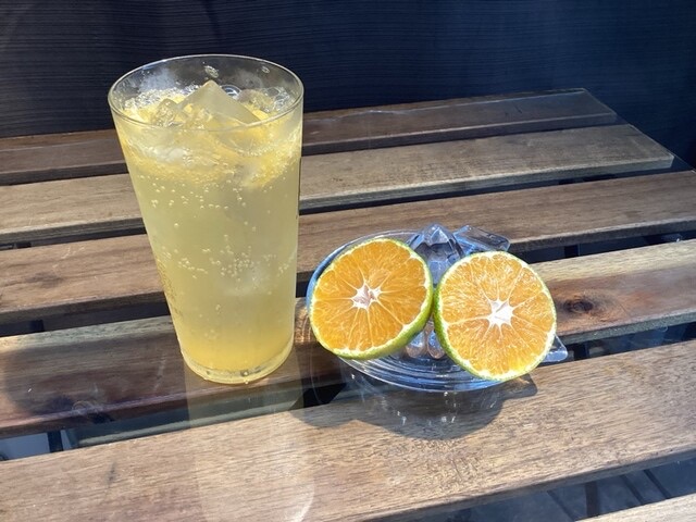 つぶつぶ蜜柑サワー