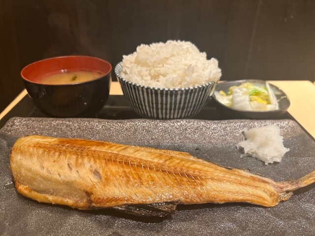しまホッケ半身定食