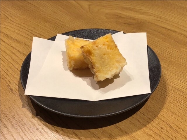 厚焼き玉子の天ぷら