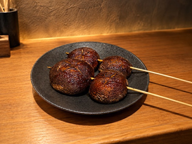 焼きしいたけ 2本
