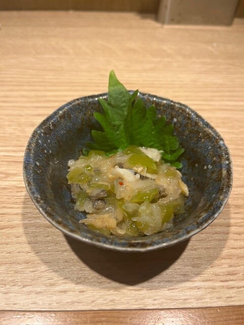 つぶ貝わさび漬け